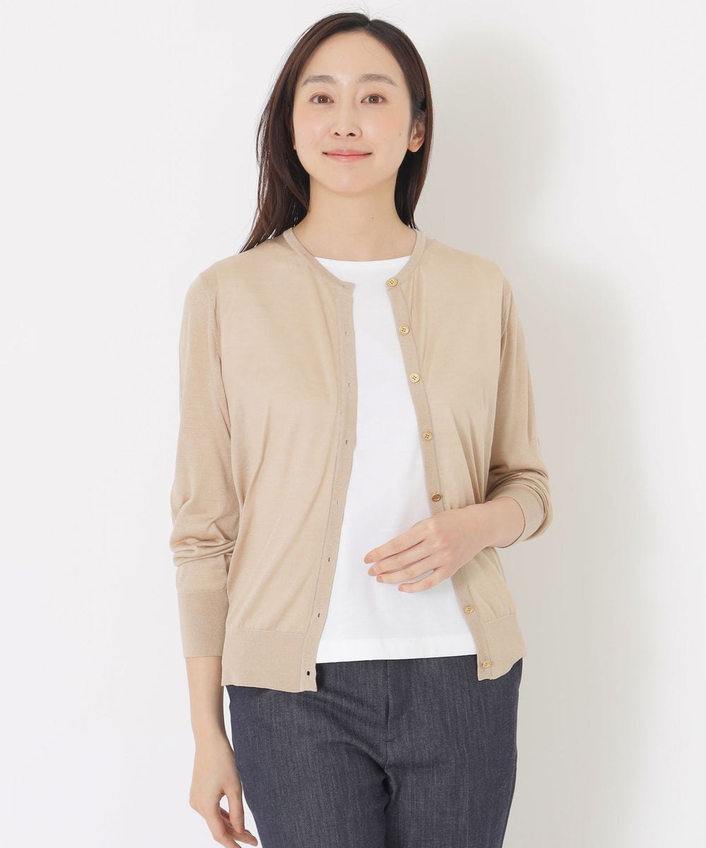 予約販売】シアーシルクカーディガン(トップス)｜S.ESSENTIALS(エス