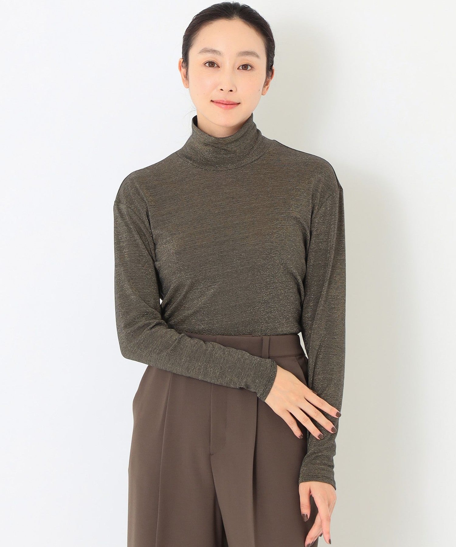 2121-P6P1264509__,09,モデル身長163cm 着用サイズ：38