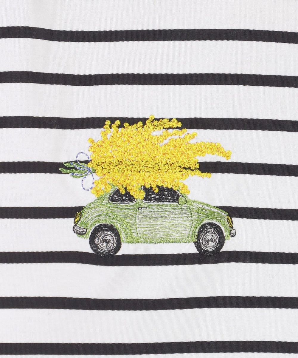 AIKO FUKUDAコラボ】ボーダーTシャツ(トップス)｜S.ESSENTIALS(エス