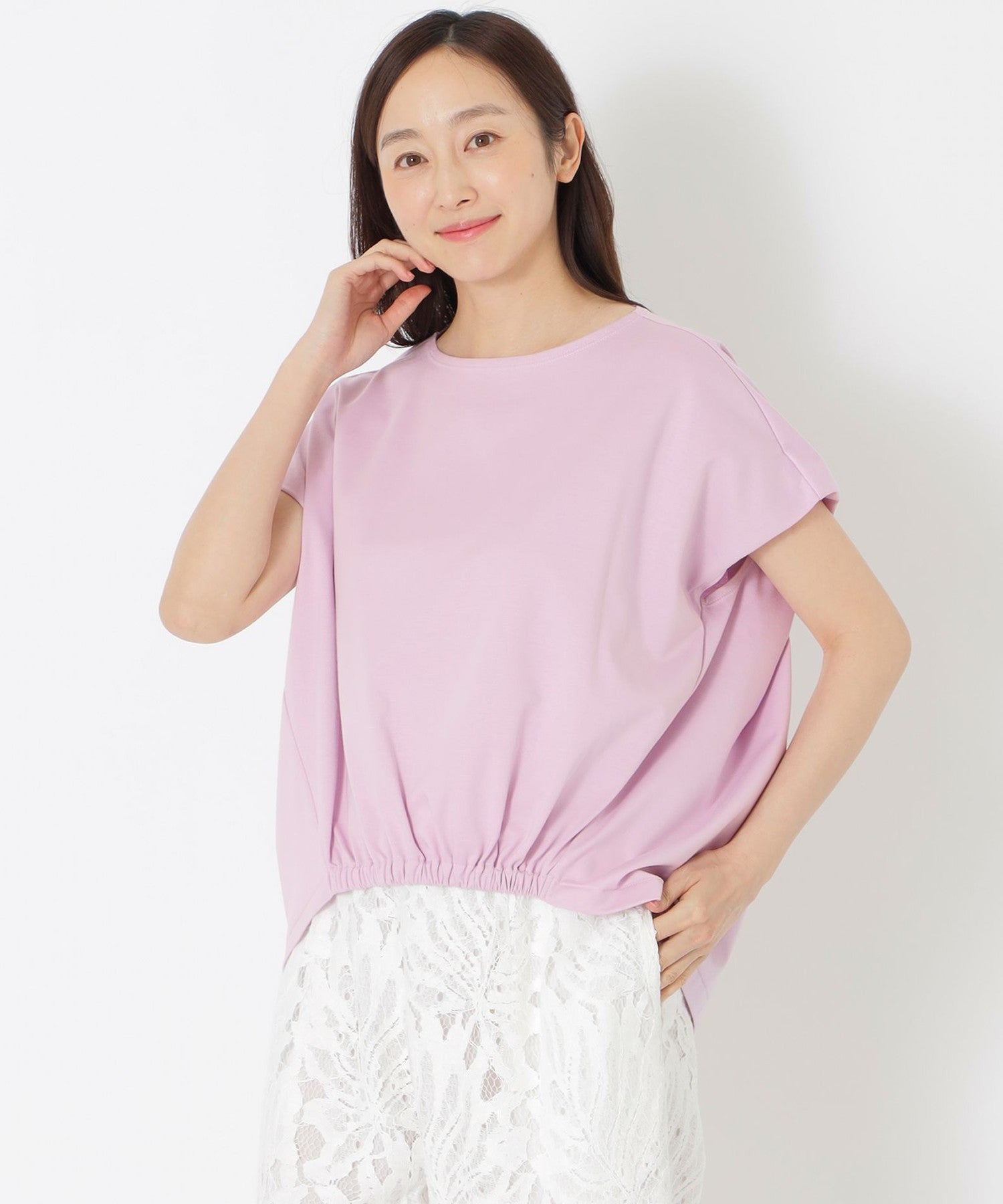 2121-P6P1282330__,30,モデル身長163cm 着用サイズ：38