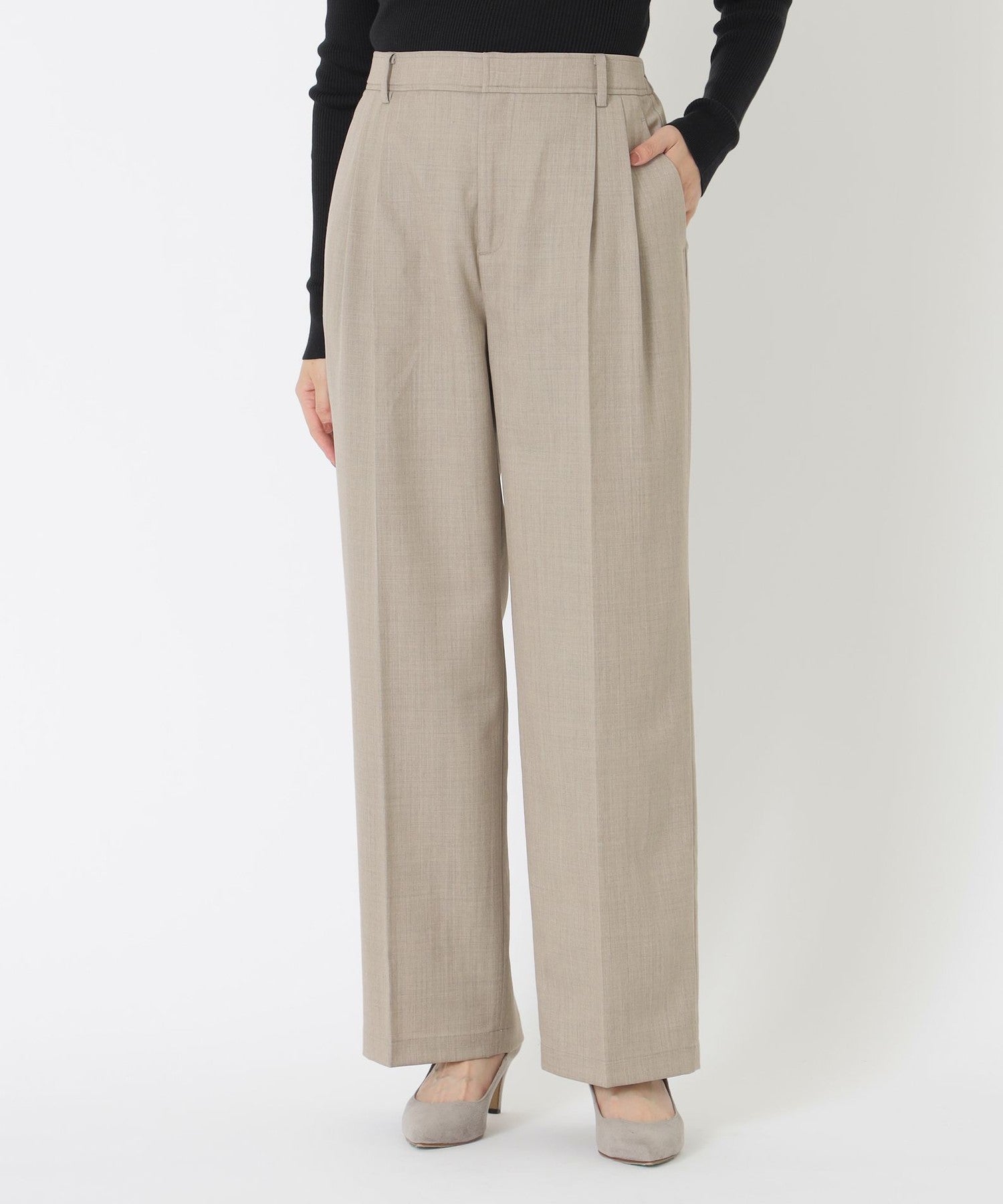 2121-P6R1563740__,40,モデル身長163cm 着用サイズ：38