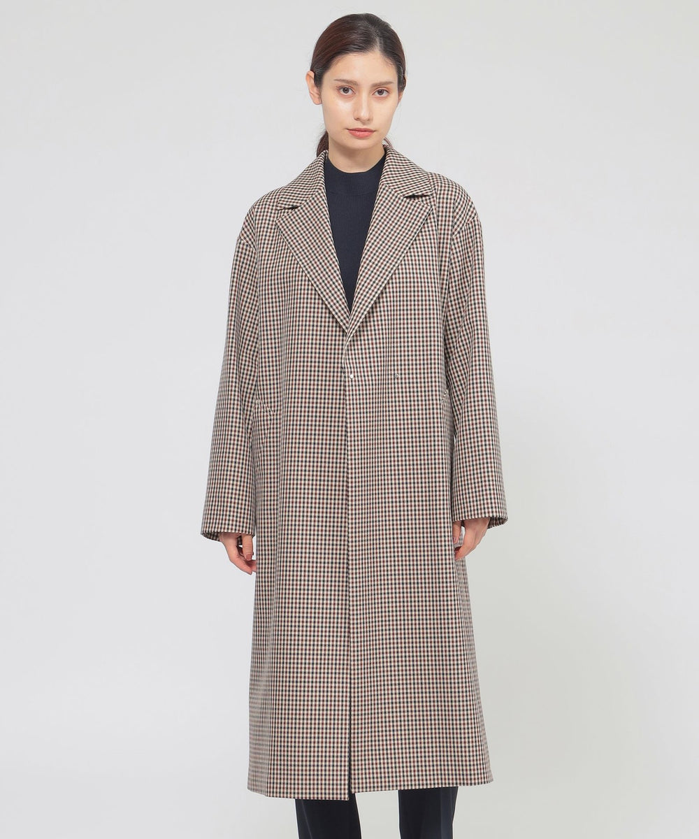 Paul Stuart チェスターコート ツイード SANYOCOAT×Paul Stuart】 ブリティッシュツイード ダブル