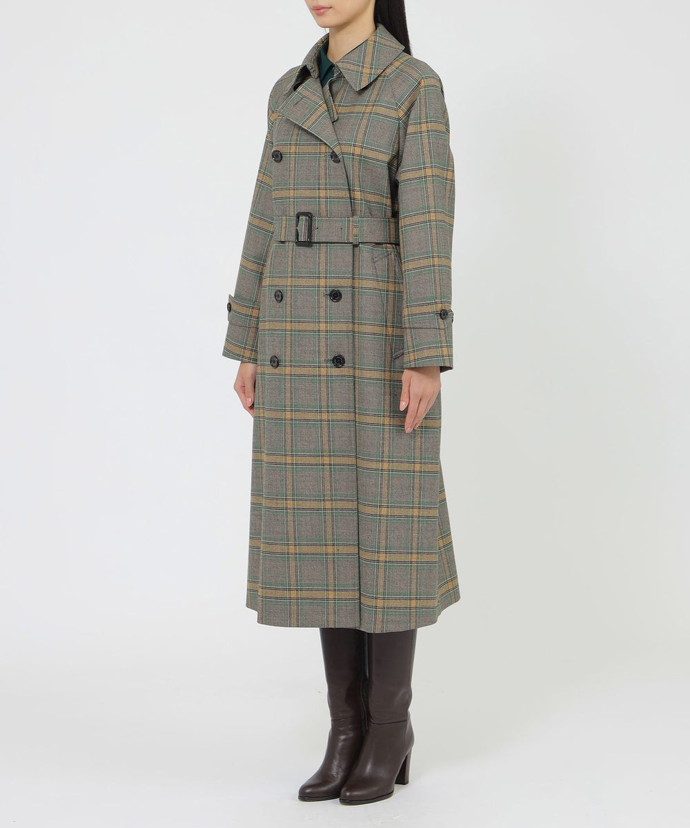 カラードチェック コート(コート)｜Paul Stuart(ポール・スチュアート