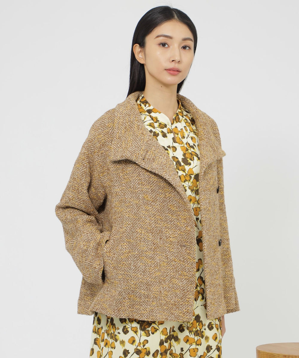 超希少　Christiandior　ツイード　コート eclat掲載】ソフトミックスツイード コート(コート)｜Paul