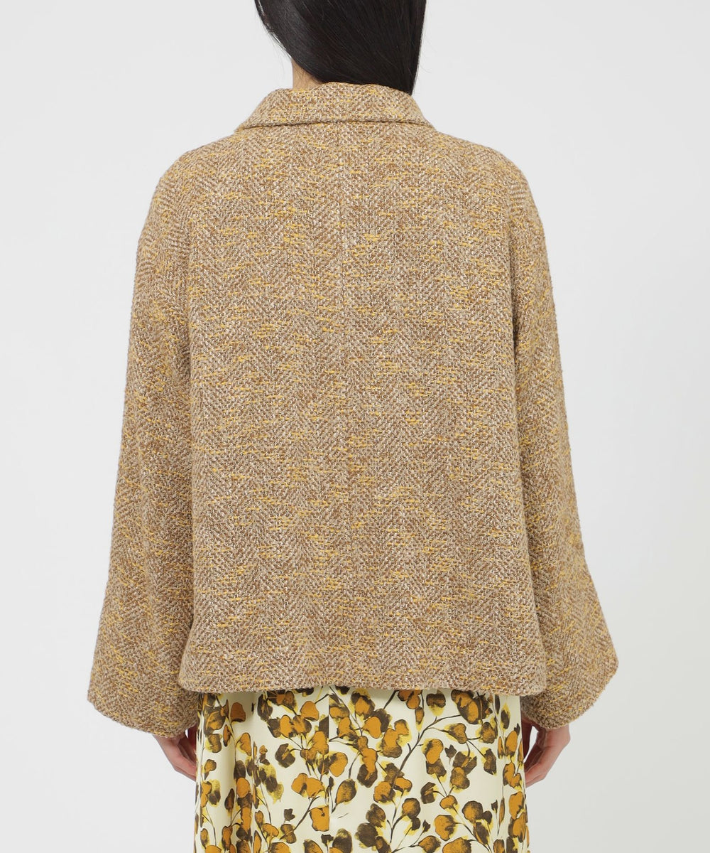 eclat掲載】ソフトミックスツイード コート(コート)｜Paul Stuart