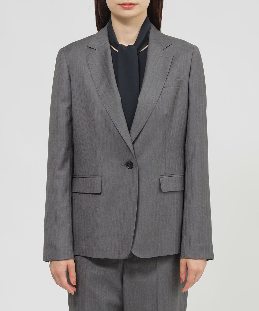 eclat掲載】ウールストライプ ジャケット(ジャケット)｜Paul Stuart