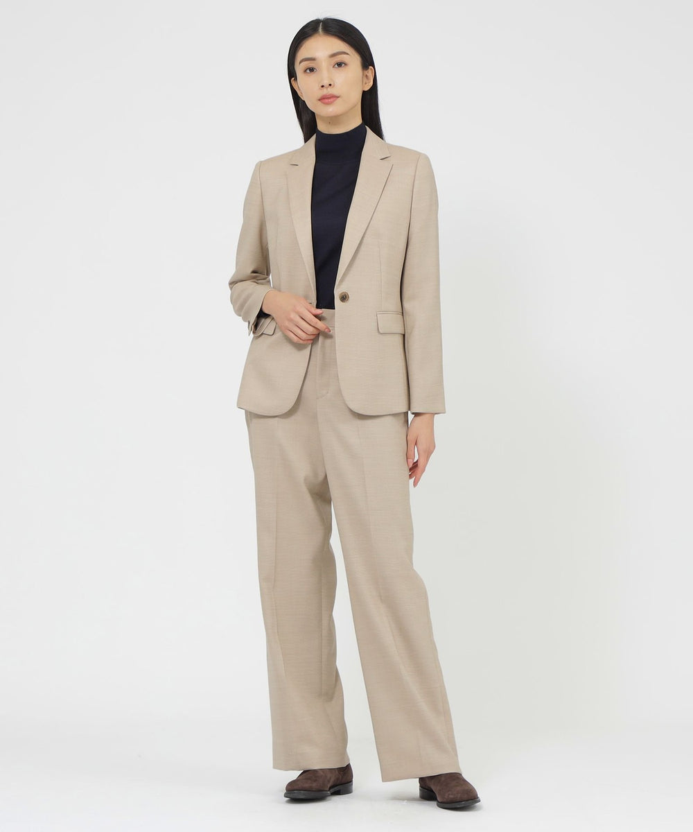 ポールスチュアート ジャケット ¥69,300 ライトベージュ WEB・一部店舗限定】ライトダブルウールⅢ ジャケット(ジャケット