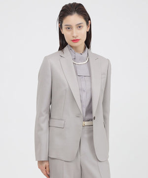 WEB・一部店舗限定/防しわ性】ライトダブルウールⅣ ジャケット