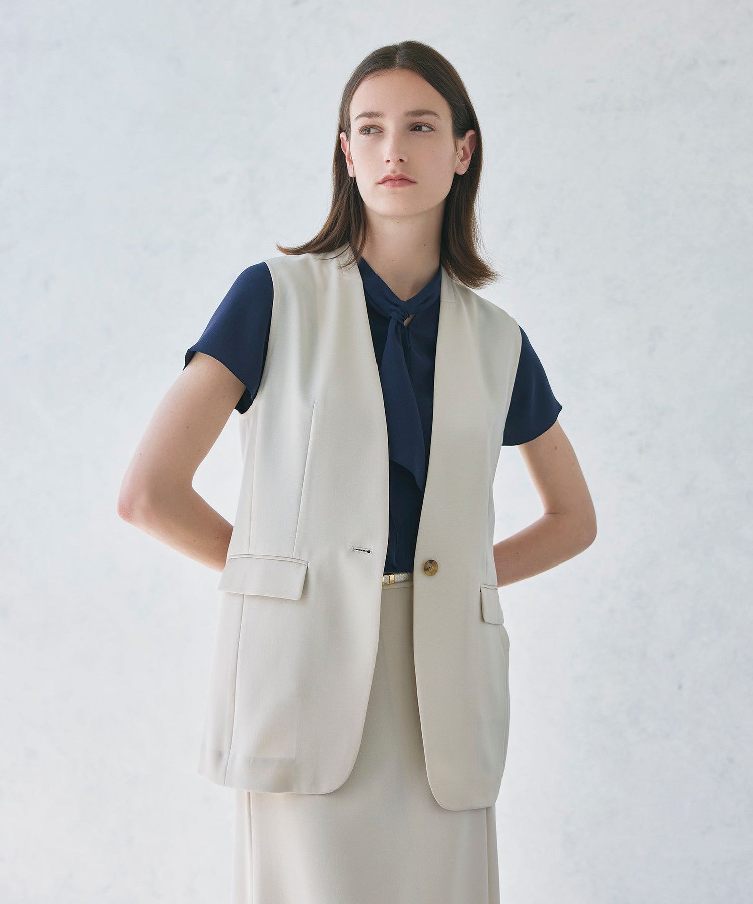 2151-K1E5055340__,40,モデル身長177cm 着用サイズ：6