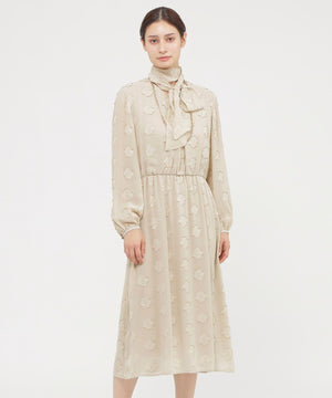 ラメカットジャカード ワンピース(ワンピース)｜Paul Stuart(ポール