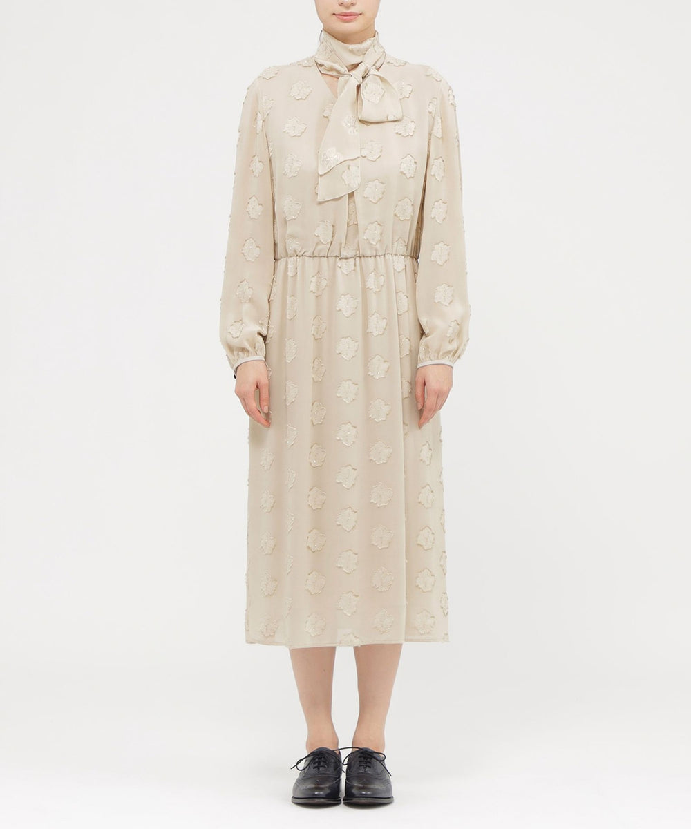 ラメカットジャカード ワンピース(ワンピース)｜Paul Stuart(ポール