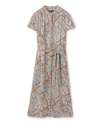 美品☆ポールスチュアート☆ワンピース アートプリント ワンピース(ワンピース)｜Paul Stuart(ポール