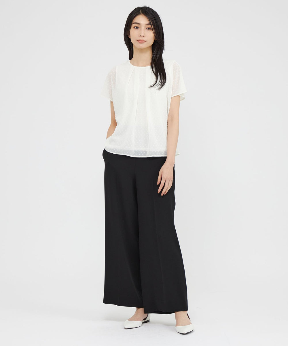 【ELLIE】 エリー サテンカットオフトップス【WHITE】 ELLIE】 エリー サテンカットオフトップス【WHITE】 サテン