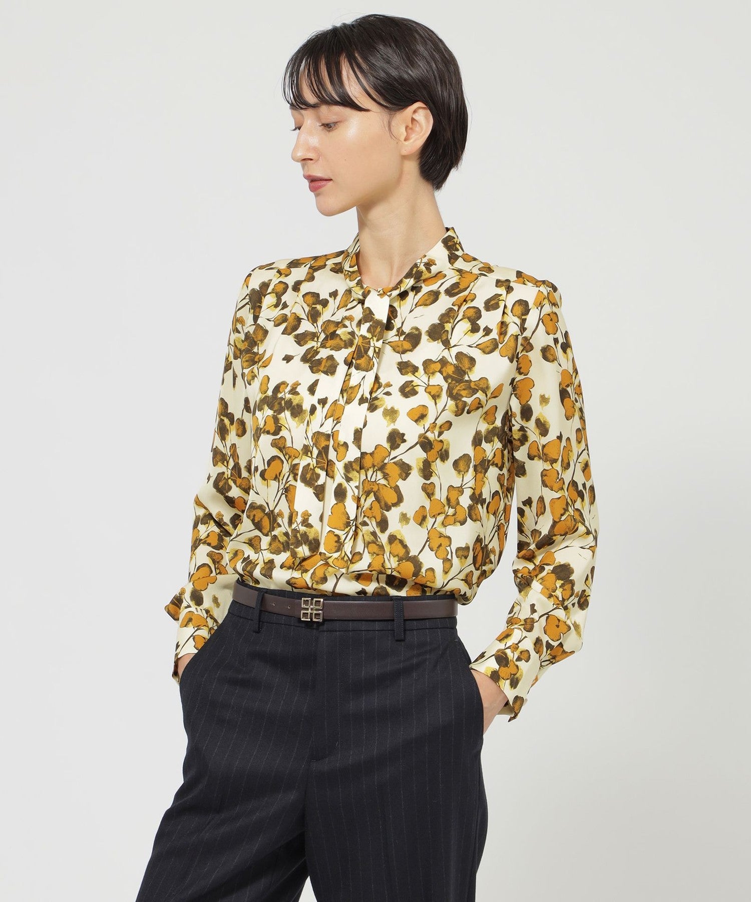 2151-K1L1864860__,60,モデル身長168cm 着用サイズ：6