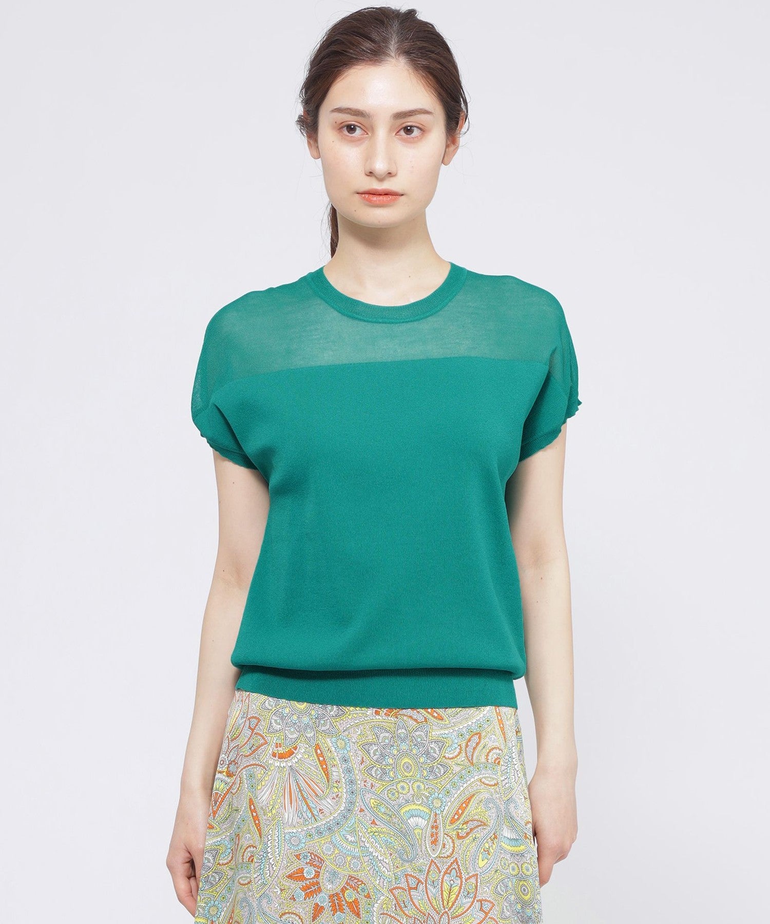 2151-K1N1154574__,74,モデル身長166cm 着用サイズ：6