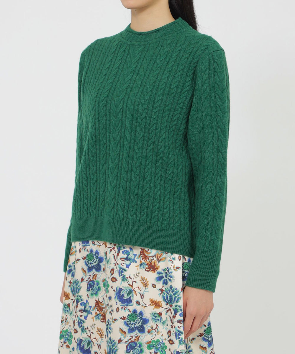 ウールカシミヤケーブル プルオーバー(トップス)｜Paul Stuart(ポール