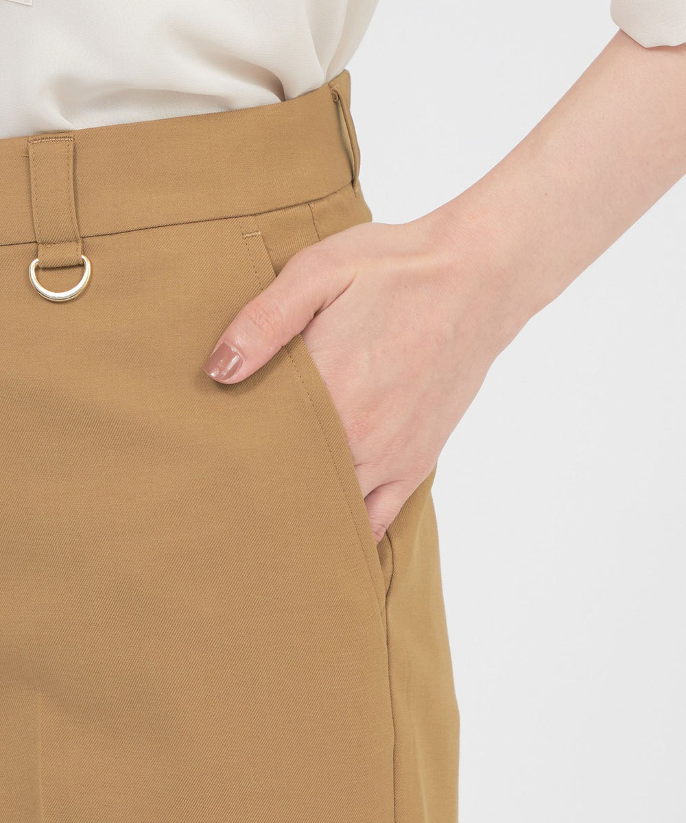 ウォッシャブル/防しわ性】エアリーツイル パンツ(パンツ)｜Paul