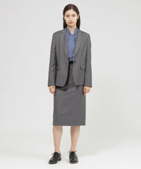 ウールストライプ スカート(スカート)｜Paul Stuart(ポール