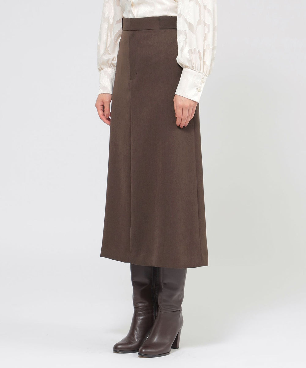 ポールスチュアート PaulStuart スカートスーツ ウール カシミヤ 絹 Nikkei magazine掲載】ウールダブルサテン スカート(スカート)｜Paul