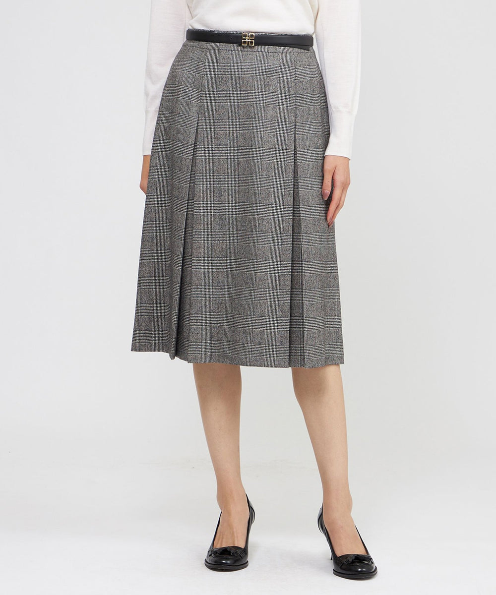グレンチェック スカート(スカート)｜Paul Stuart(ポール