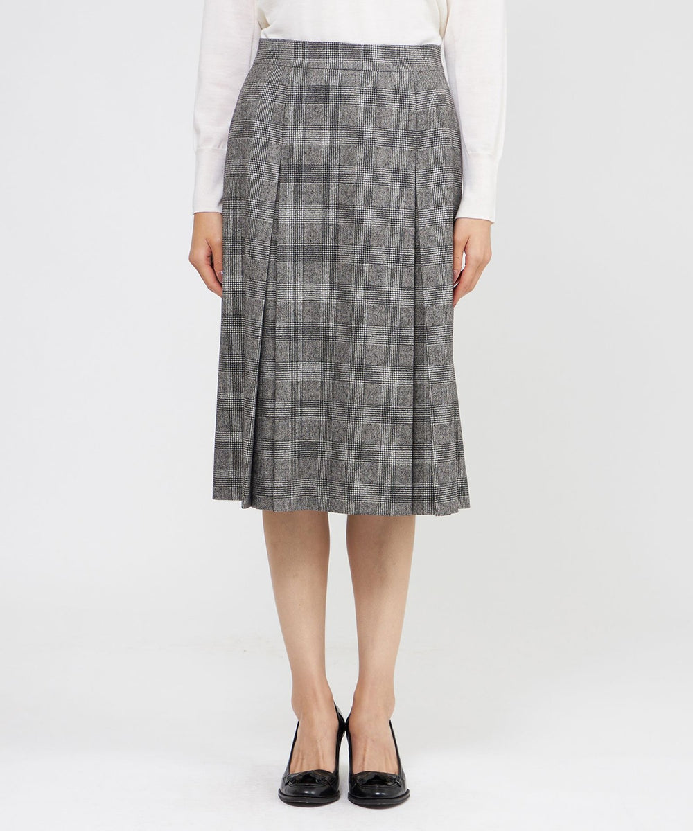 グレンチェック スカート(スカート)｜Paul Stuart(ポール
