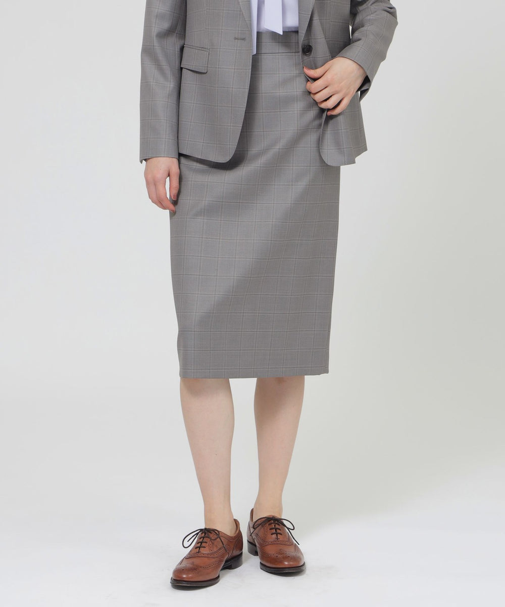 プレミアム格子 スカート(スカート)｜Paul Stuart(ポール