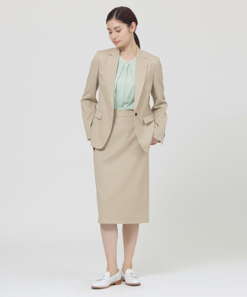 ウーステッド スカート(スカート)｜Paul Stuart(ポール・スチュアート