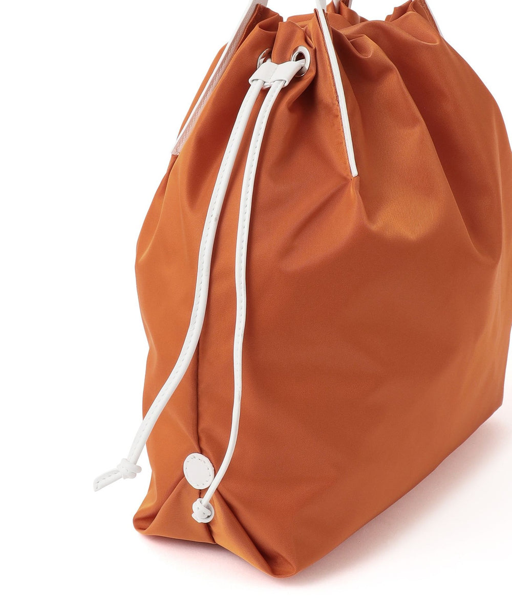 【青山本店/WEB限定】（イタリア直輸入品）ナイロン製ドロストバッグ