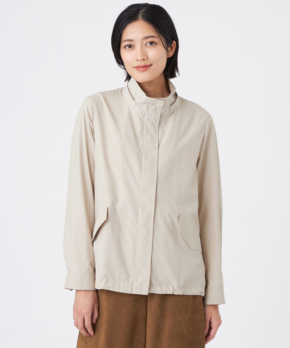 SOUMO リモンタナイロン　コート　 オリーブグリーン Amazon | [ニューヨーカー] 撥水 LIMONTA ナイロン ステンカラーコート