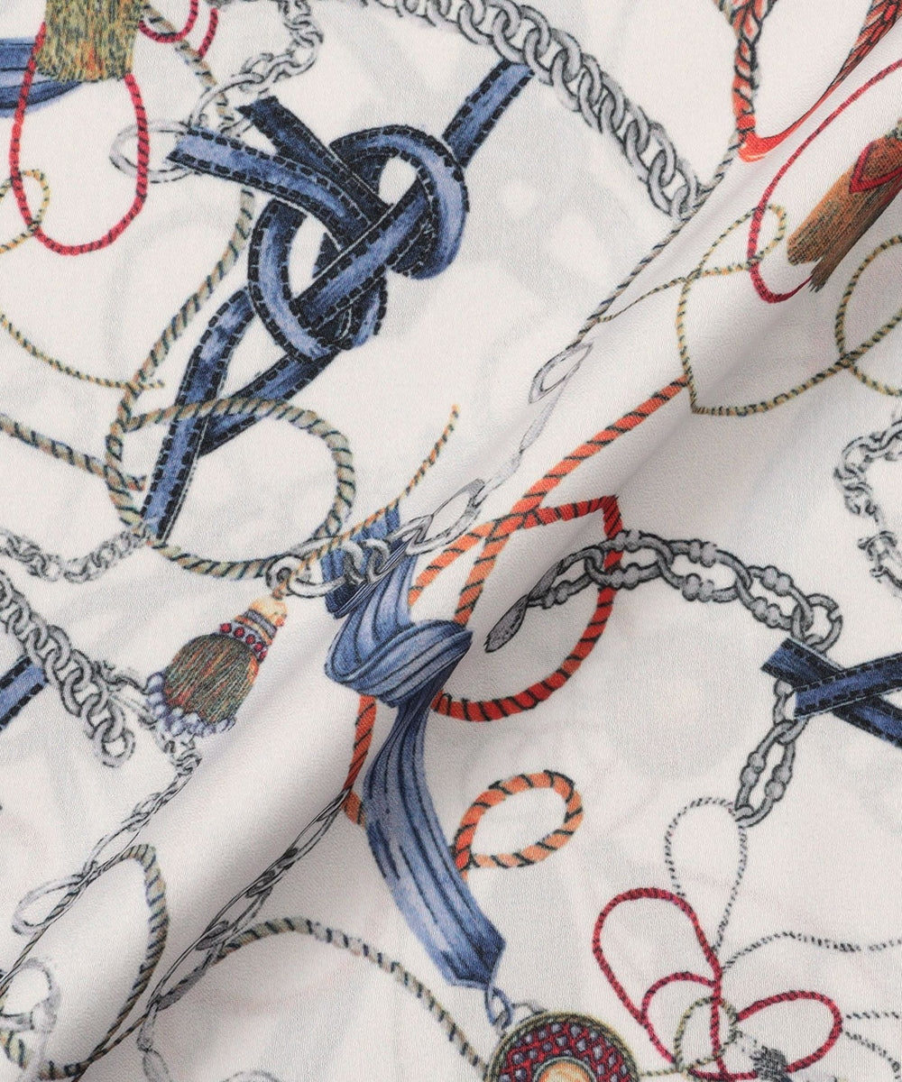 ウォッシャブル】タッセルプリント(トップス)｜TRANS WORK(トランス