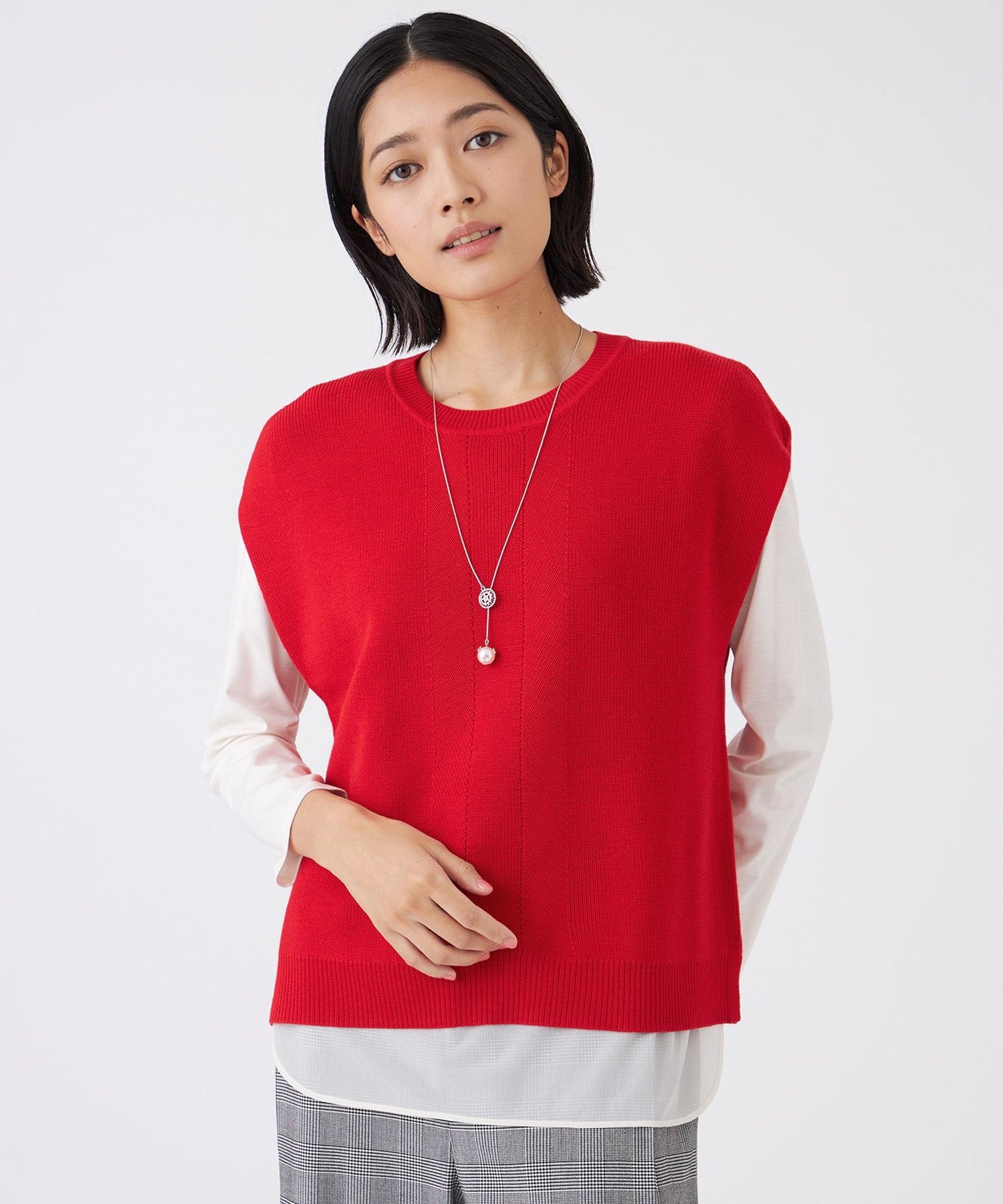 2211-U1N1263716__,16,モデル身長167cm 着用サイズ：38