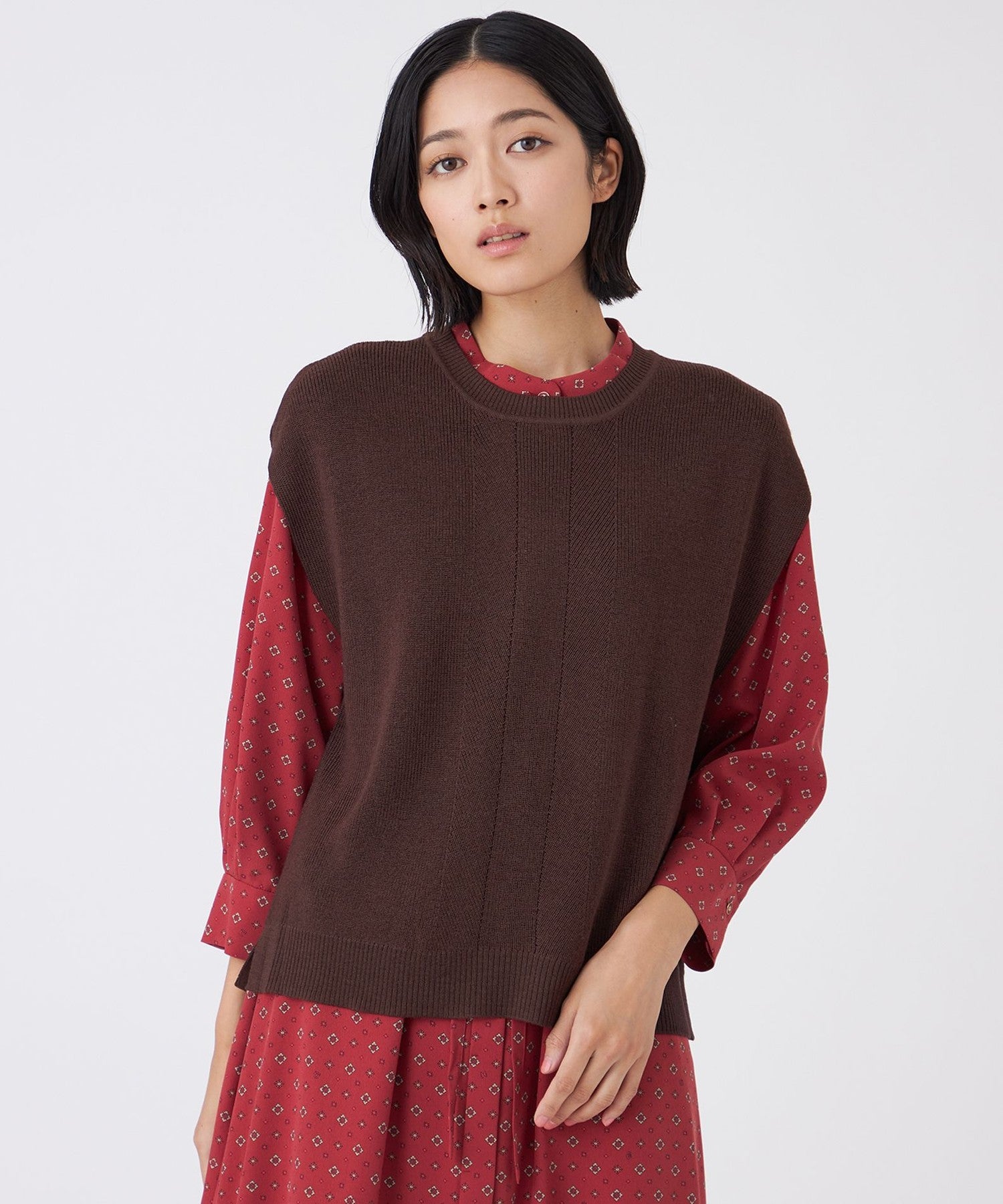 2211-U1N1263756__,56,モデル身長167cm 着用サイズ：38