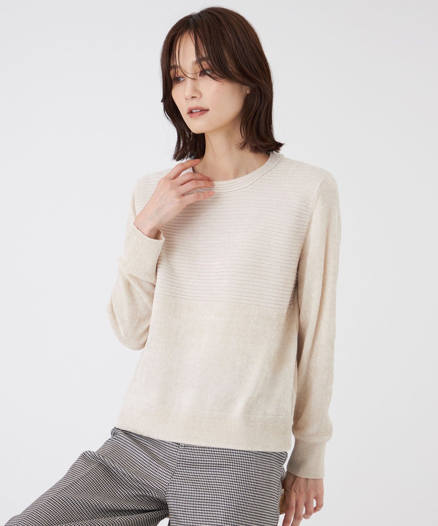 2211-U1N1765540__,40,モデル身長171cm 着用サイズ：38