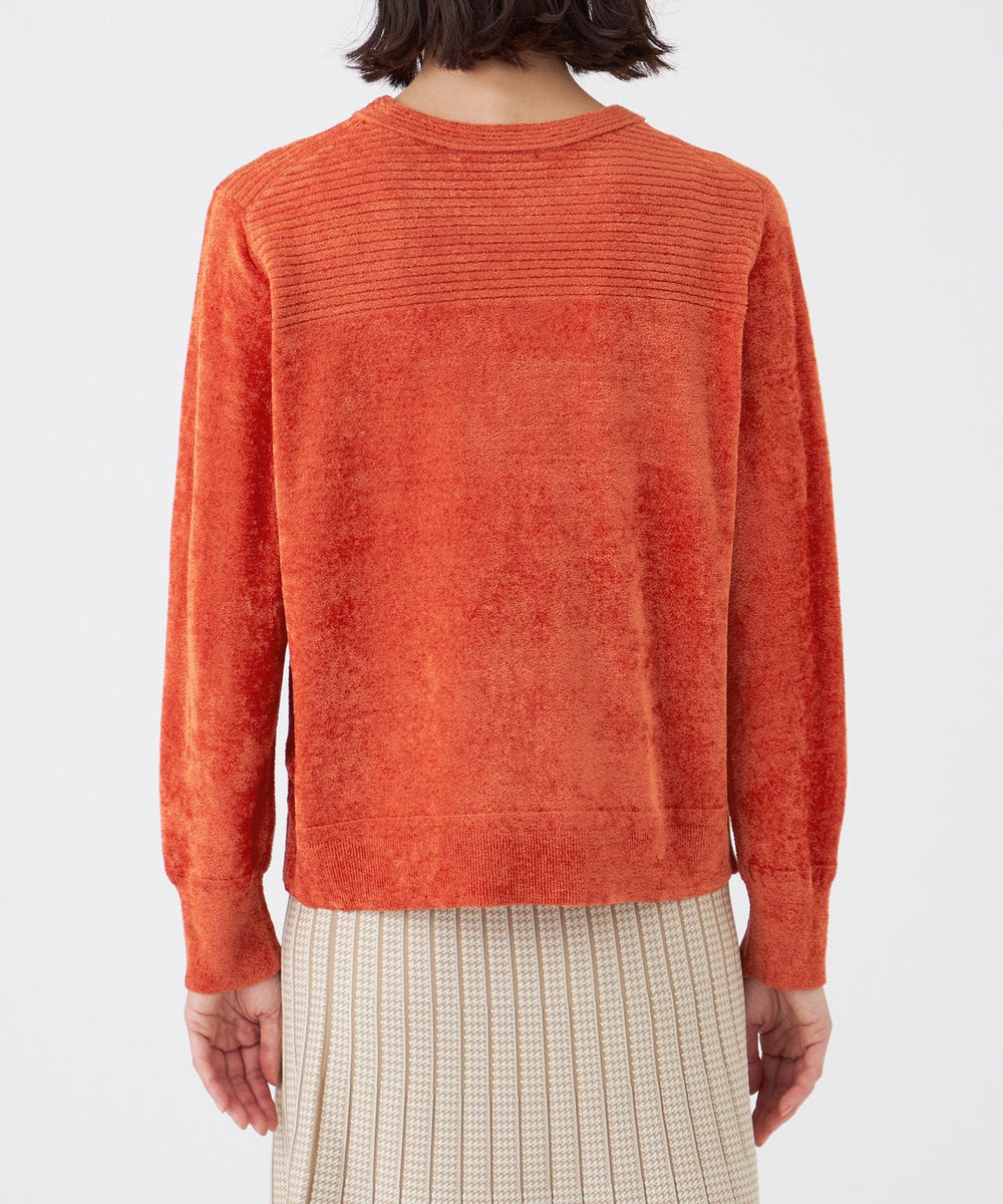 ウォッシャブル】モールヤーン×TEXBRIDプルオーバー(トップス)｜TRANS