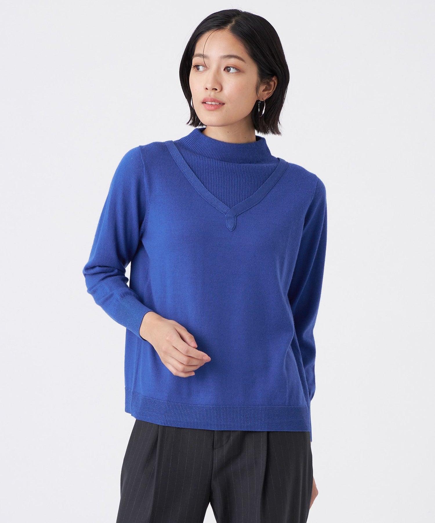 2211-U1N1965724__,24,モデル身長167cm 着用サイズ：38