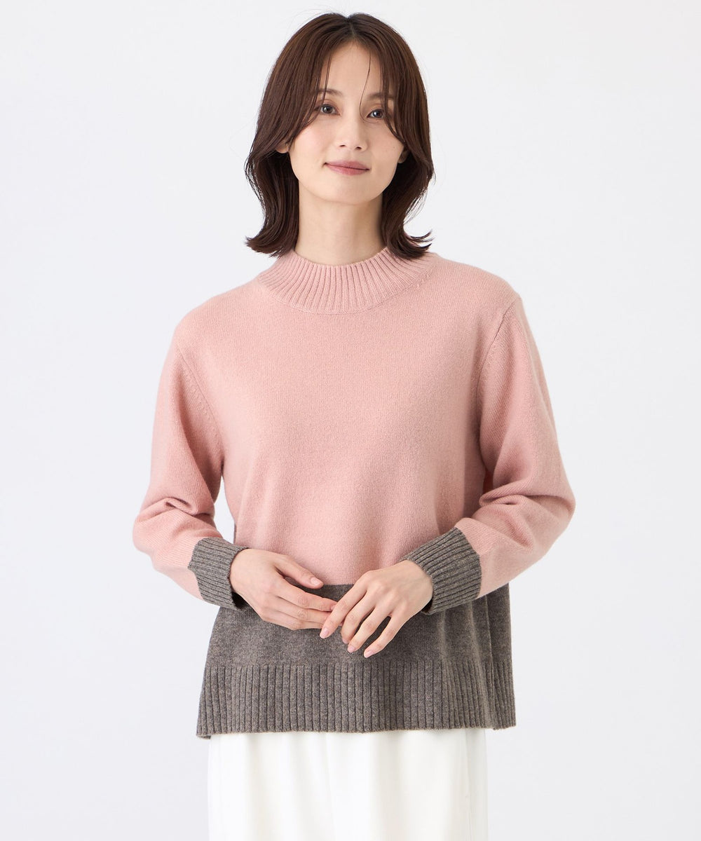 ウォッシャブル】エアリーウールニットプルオーバー(トップス)｜TRANS