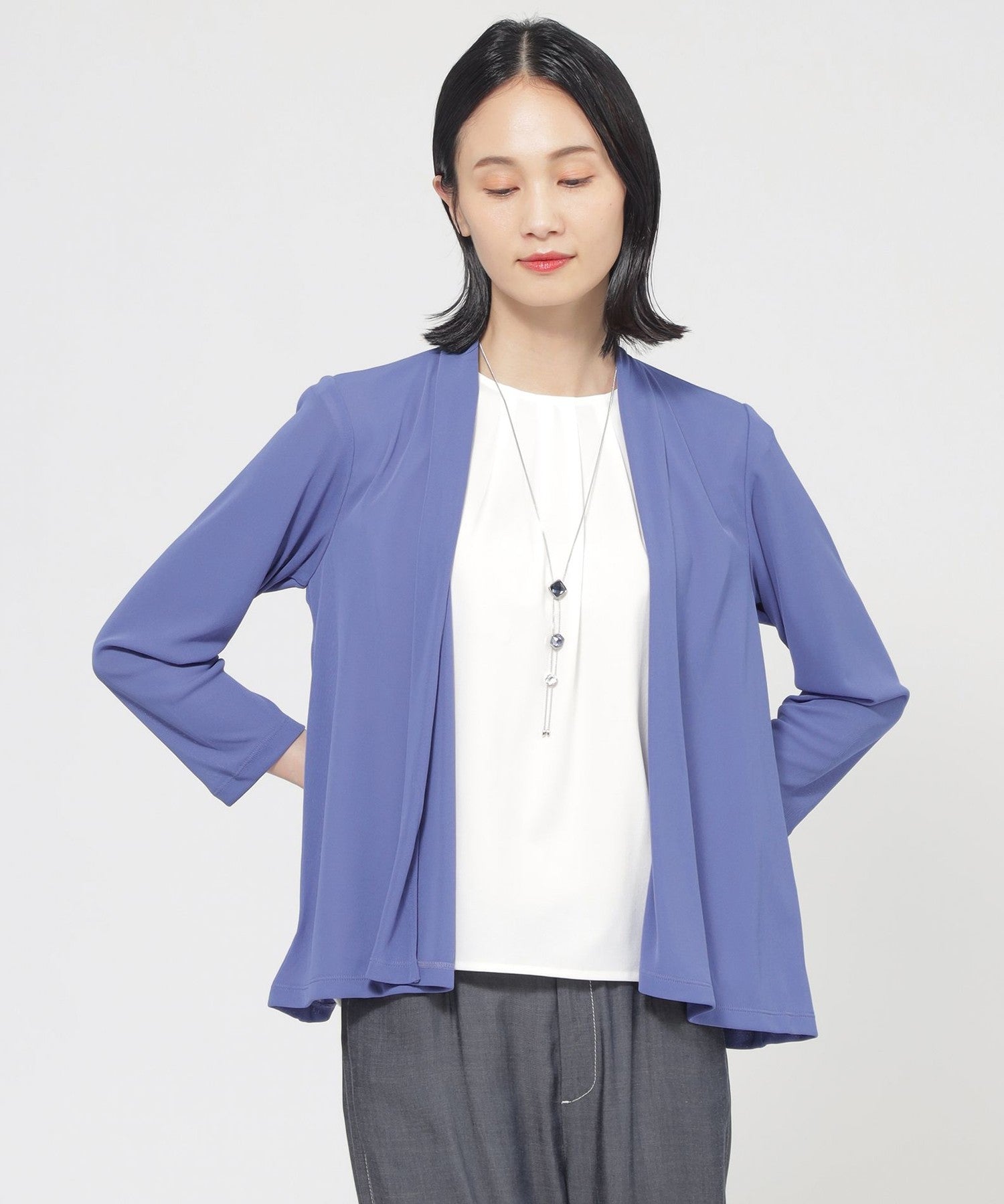 2211-U1P0855524__,24,モデル身長171cm 着用サイズ：38