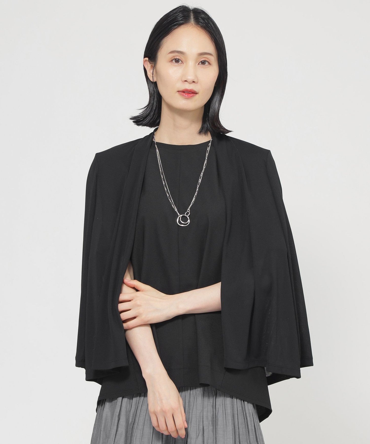 2211-U1P0855528__,28,モデル身長171cm 着用サイズ：38