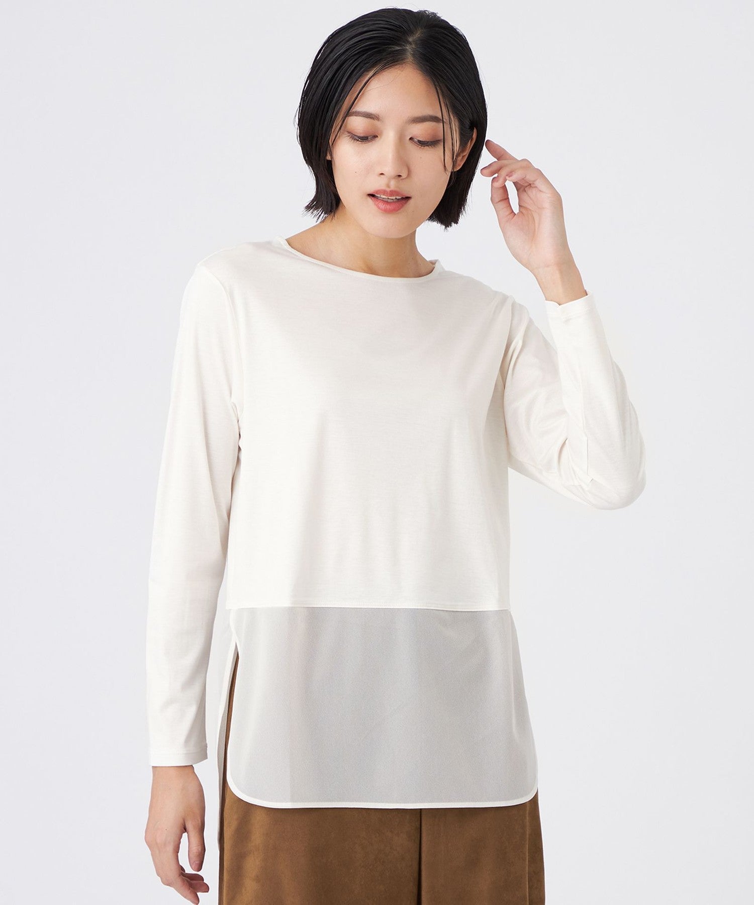 2211-U1P0963502__,02,モデル身長167cm 着用サイズ：38