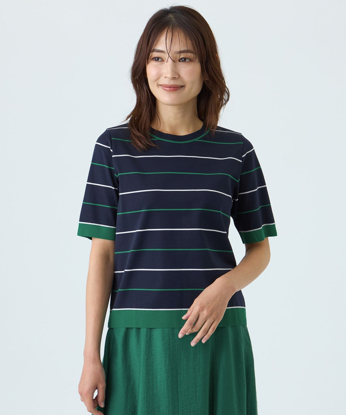 2211-U1P1877428__,28,モデル身長164cm 着用サイズ：38