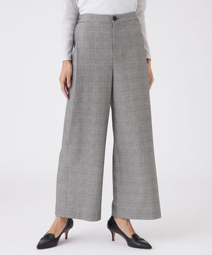 ウォッシャブル】グレンチェックパンツ(パンツ)｜TRANS WORK(トランス