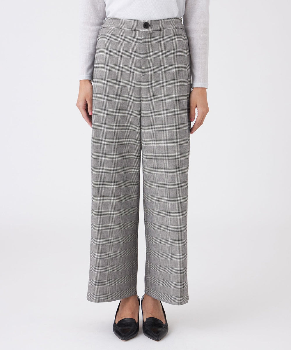 ウォッシャブル】グレンチェックパンツ(パンツ)｜TRANS WORK(トランス