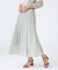 ウォッシャブル】ドットクレープスカート(スカート)｜TRANS WORK