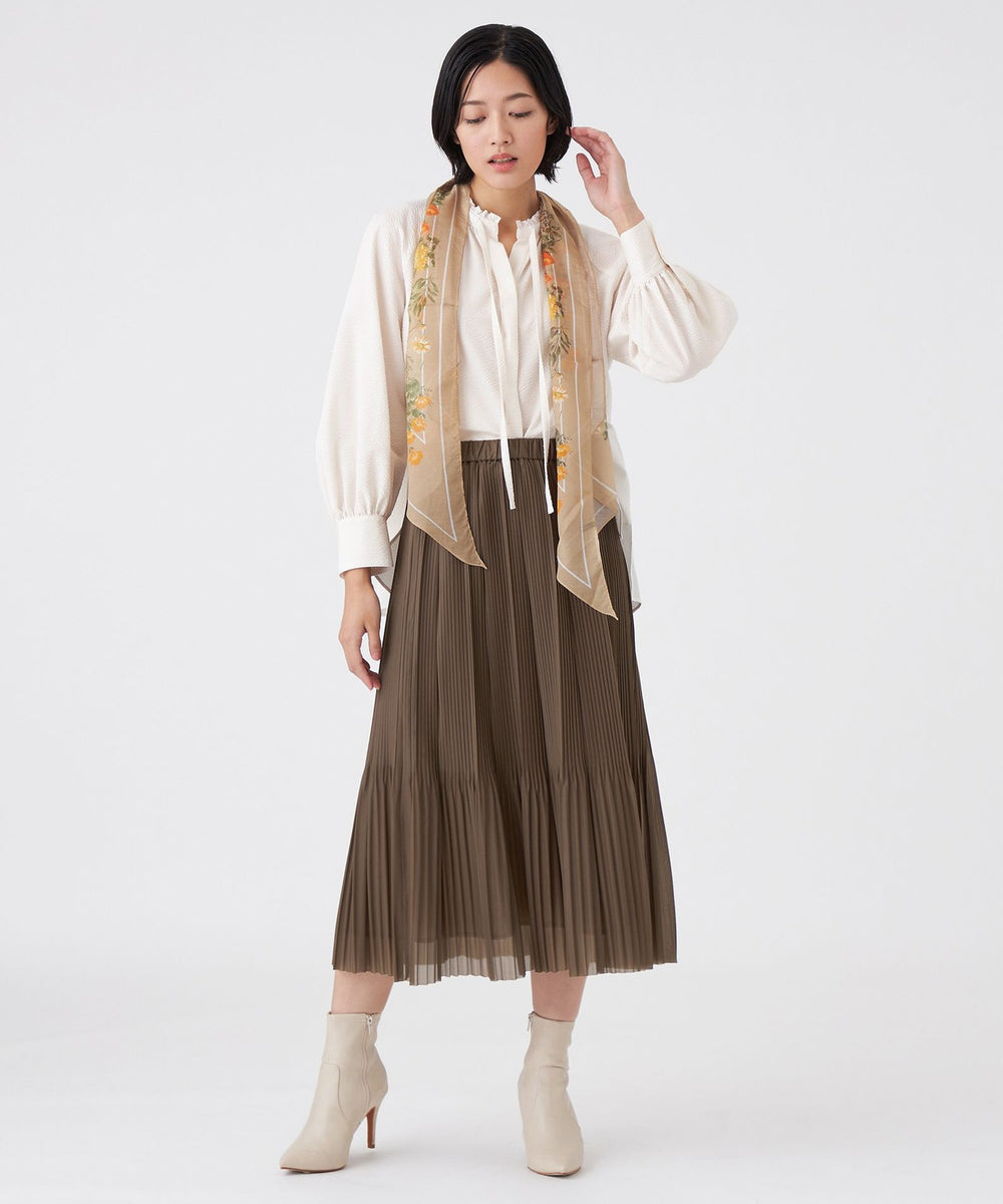 ウォッシャブル】シアートリコットスカート(スカート)｜TRANS