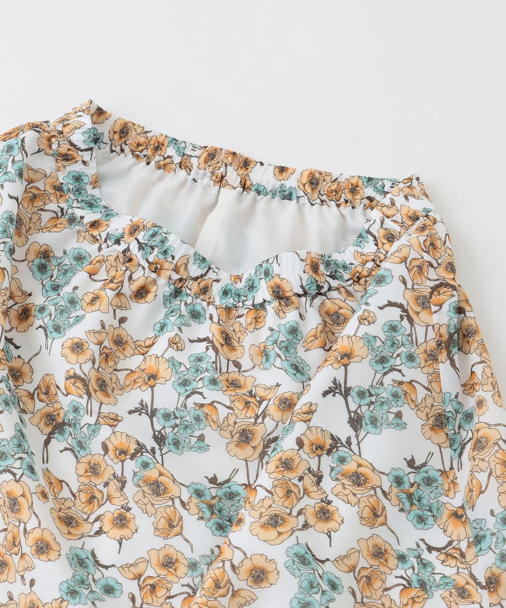 フラワープリントスカートのみ ドローイングフラワープリントスカート | ADORE（アドーア） ｜【公式