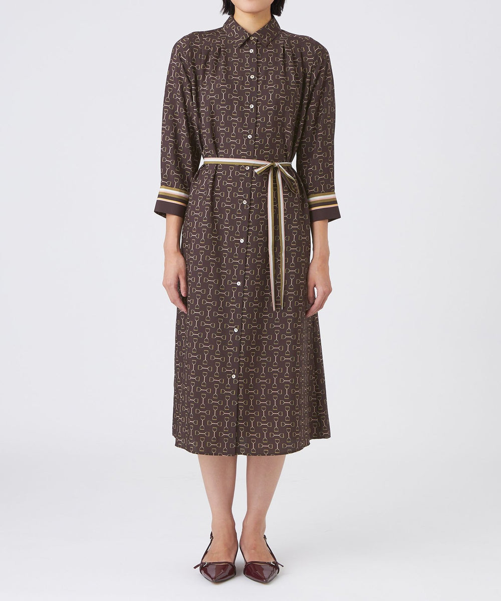 shsat4ページ L】セイルプリント タックスカート(スカート)｜TO BE CHIC