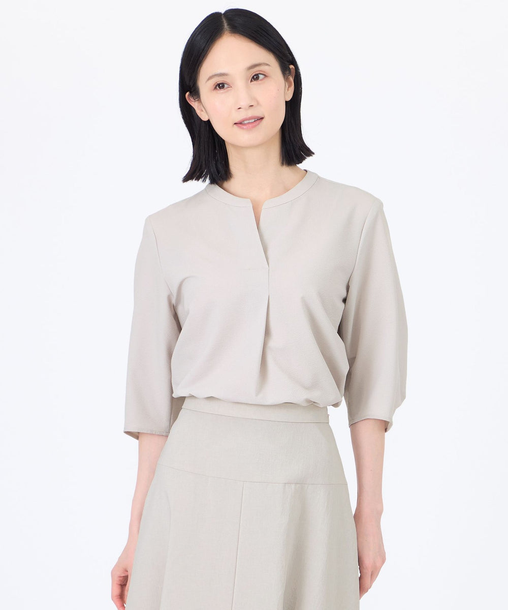 L】【ウォッシャブル】【吸水速乾】クールマックスサッカープル