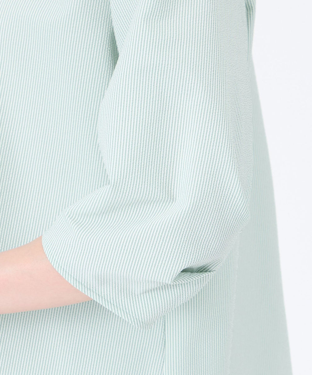 L】【ウォッシャブル】【吸水速乾】クールマックスサッカープル