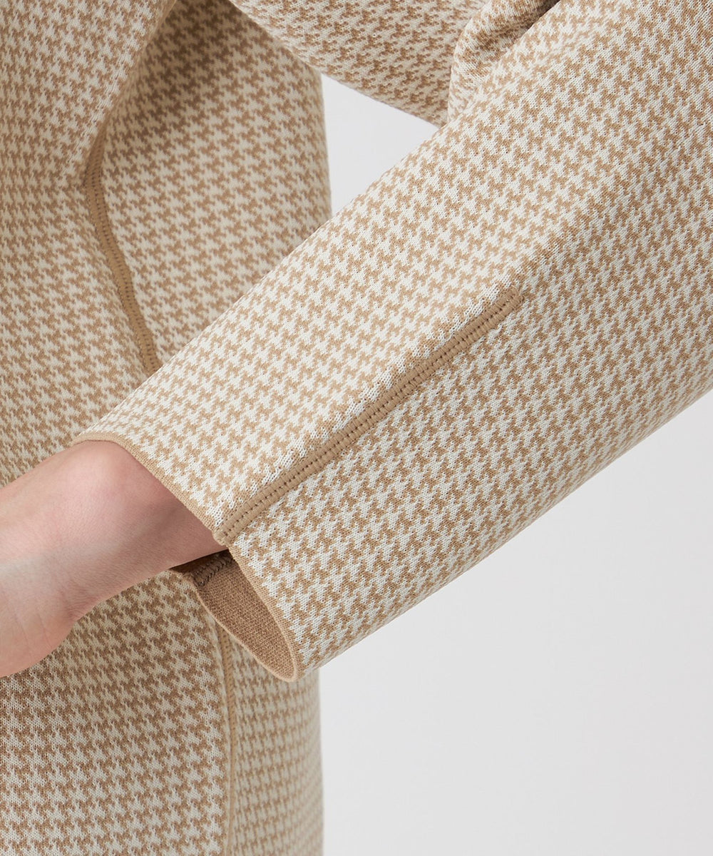 L】【ウォッシャブル】リバーシブルニットプルオーバー(トップス