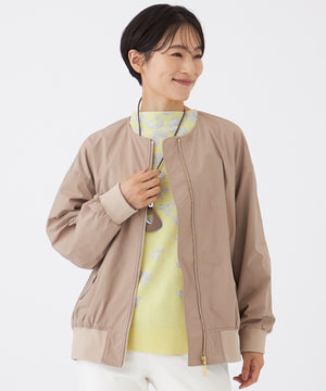 はっ水・マシンウォッシャブル】グレイスメモリーノーカラーブルゾン